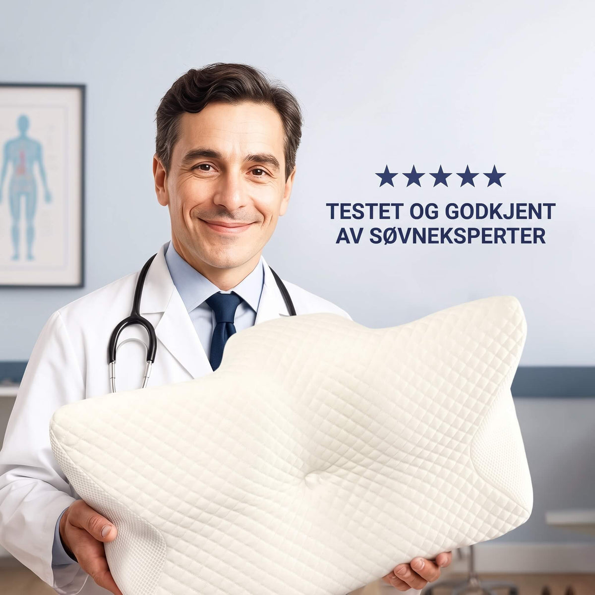 Porelie™ Ergonomisk Nakkepute
