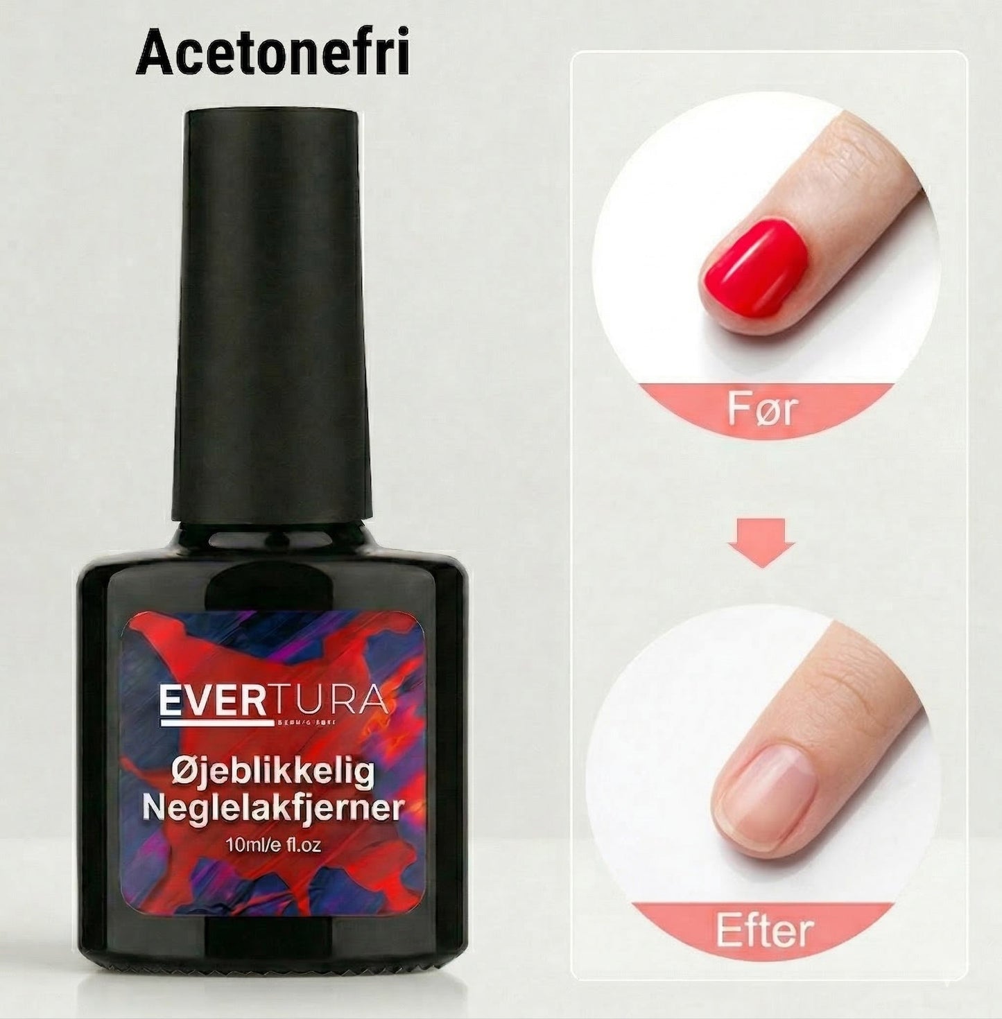 Øjeblikkelig Neglelakfjerner