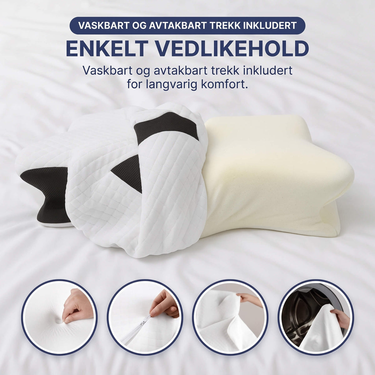 Porelie™ Ergonomisk Nakkepute